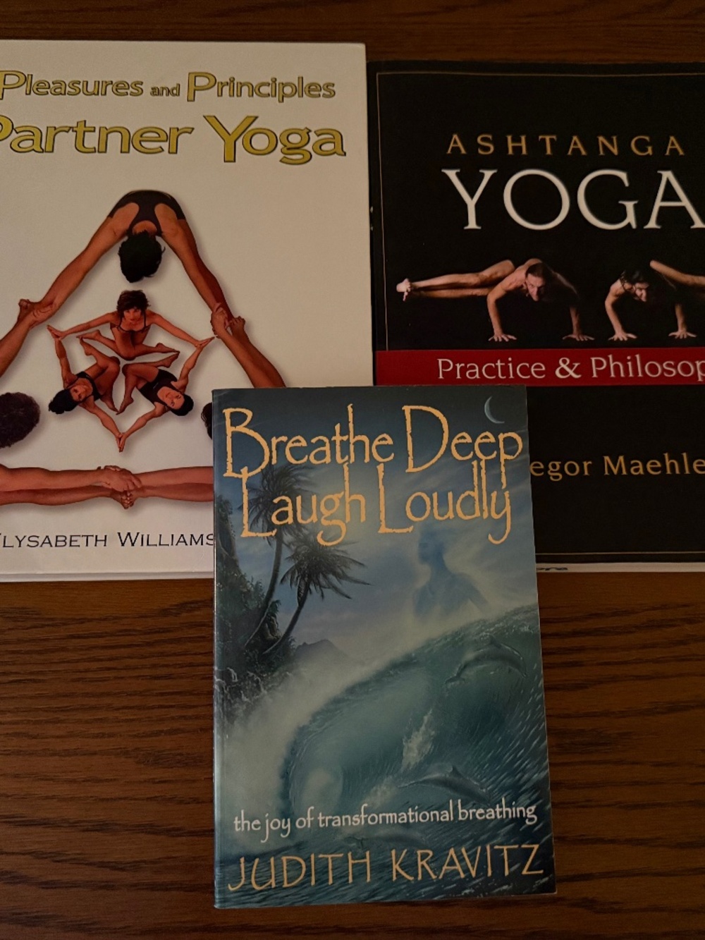 🧘‍♀️🌿 Partner Yoga, Ashtanga & Breathwork Book Collection Set of 3 🌿🧘‍♀️